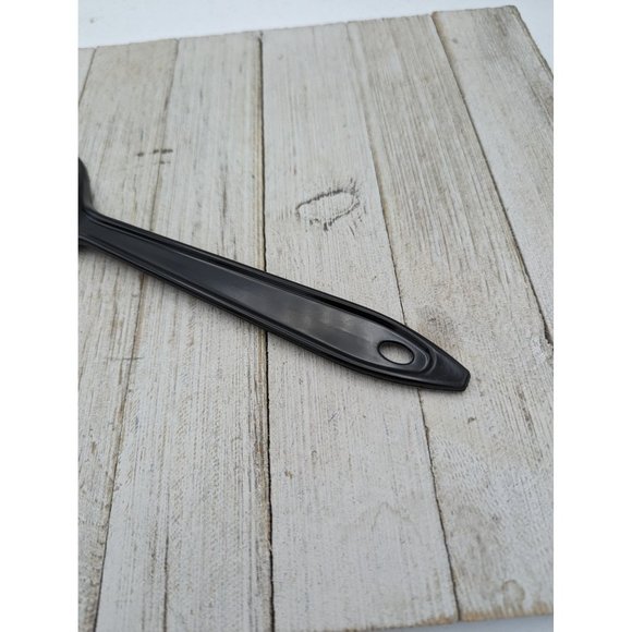 Hutzler Spatula Nylon Slotted Reinforced Turner Flipper No 717 Black LOPOL - Picture 2 of 7